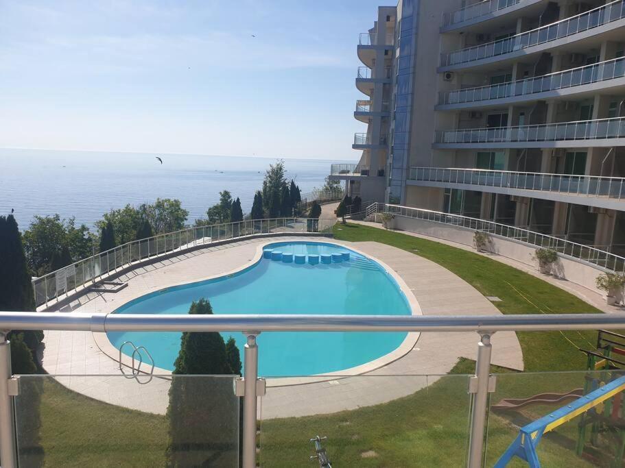 Studio Silver Terace With Sea View For 4 Person Byala  Exterior foto
