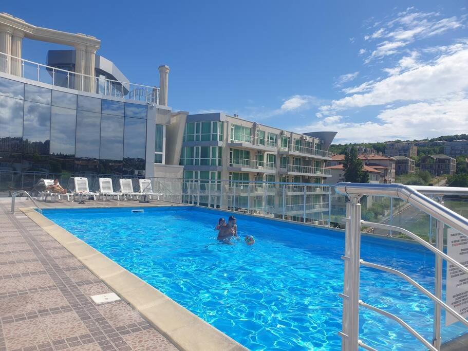 Studio Silver Terace With Sea View For 4 Person Byala  Exterior foto